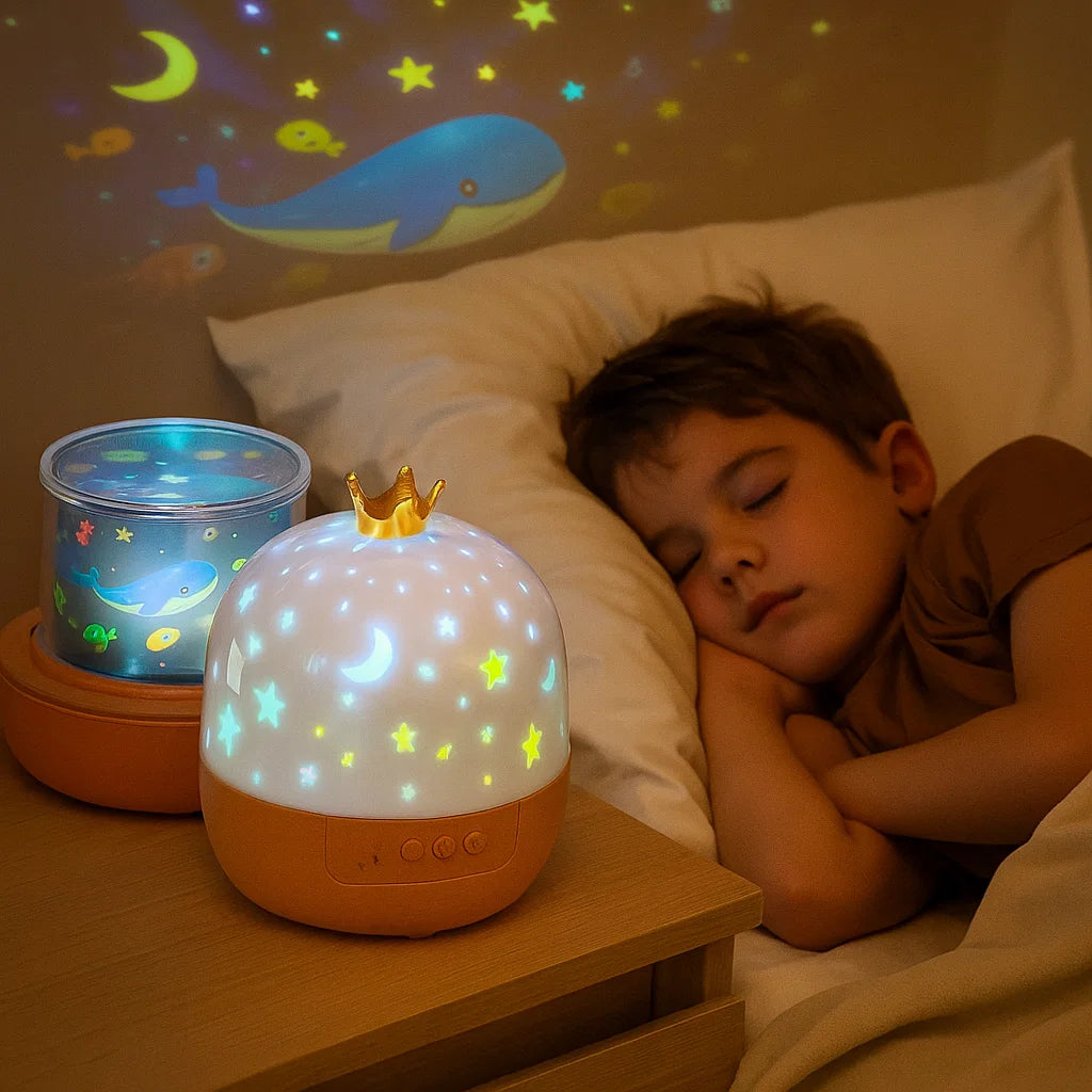 AuraStar KinderPlanetarium™ – 2-in-1 Nachtlampje & Projector