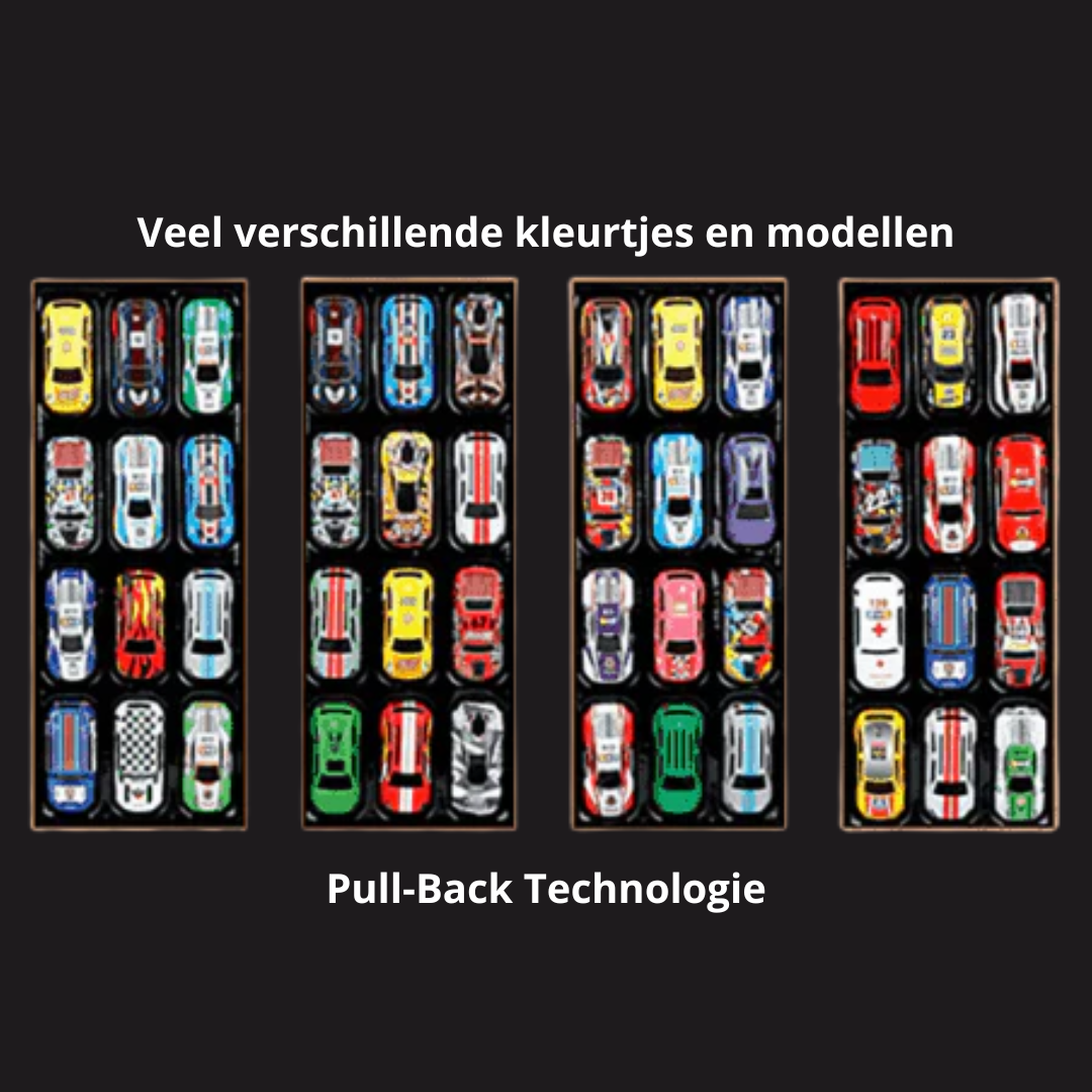 FastTrack Fun Garage™ 24 mini-auto’s