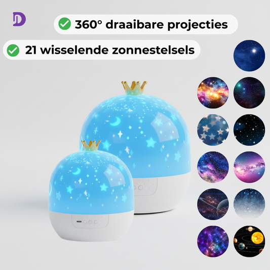 AuraStar KinderPlanetarium™ – 2-in-1 Nachtlampje & Projector
