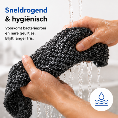 Exfoluxe™ – Antibacteriële Douchehanddoek