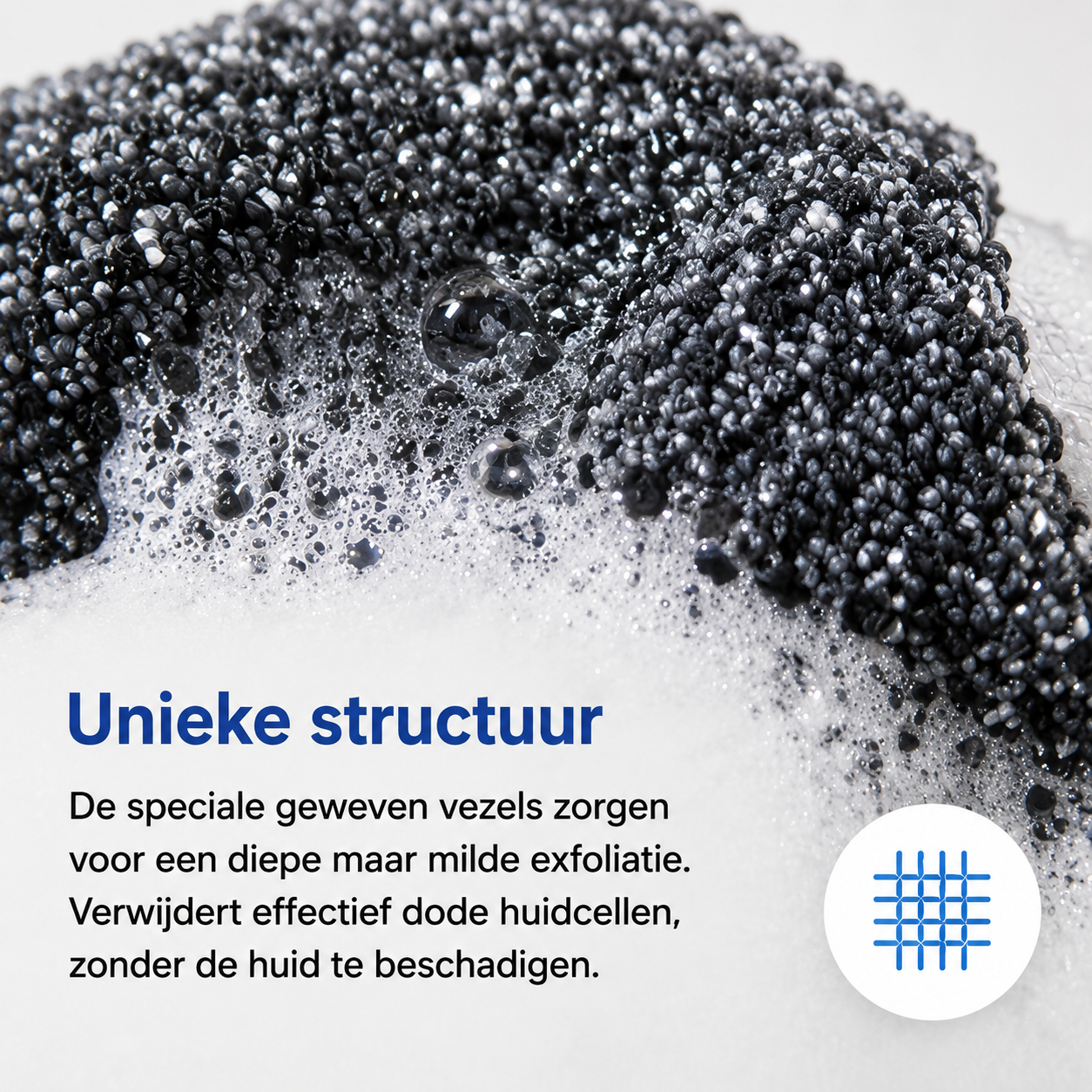 Exfoluxe™ – Antibacteriële Douchehanddoek