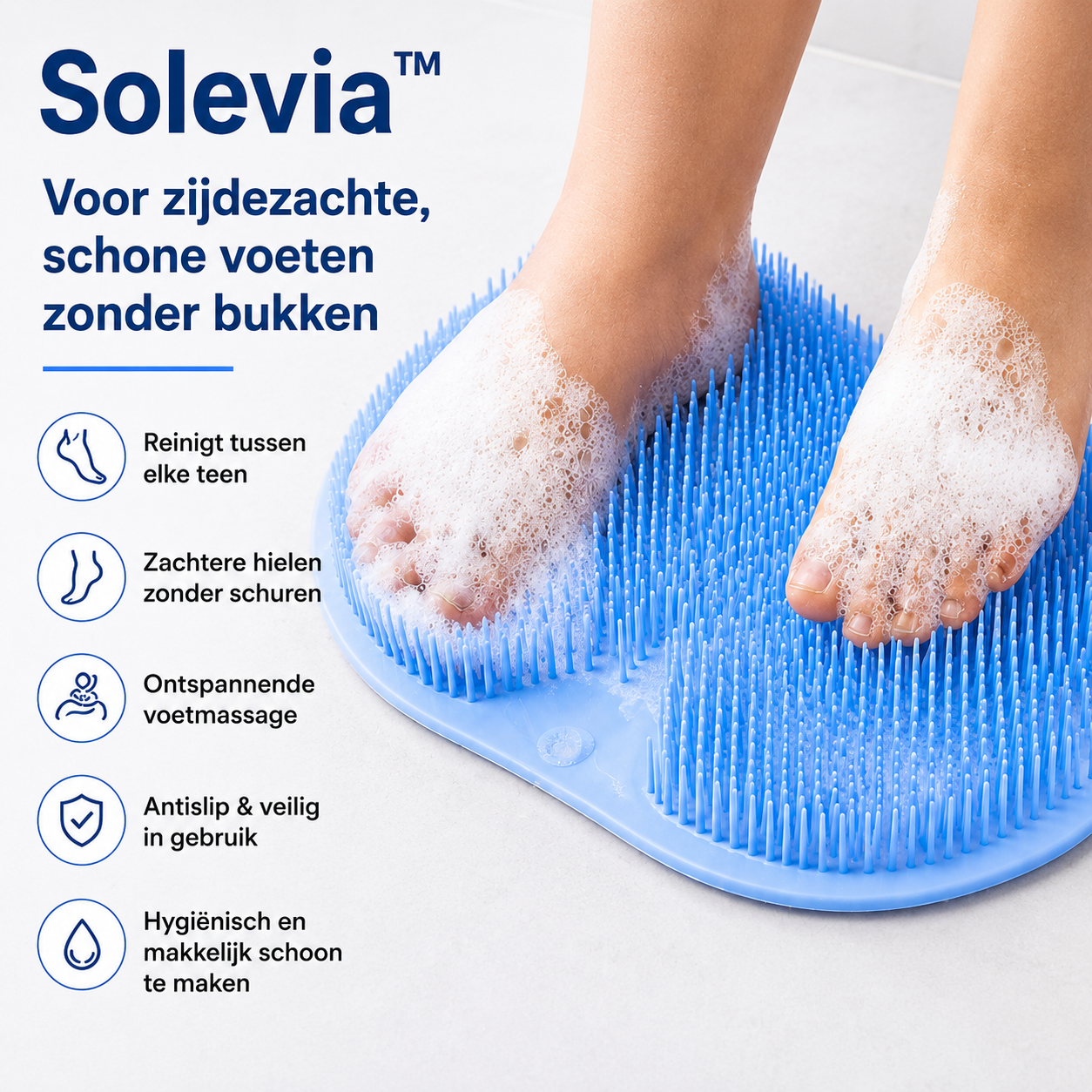 Solevia™ – Silliconen Voetenspa