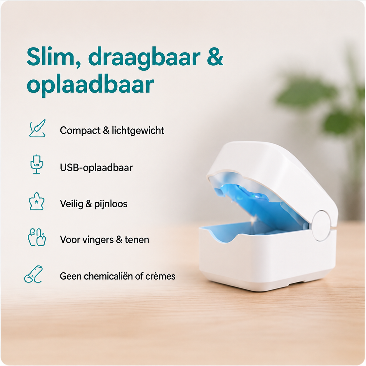 Nailvia™ |  Nagelverzorging door lichttechnologie