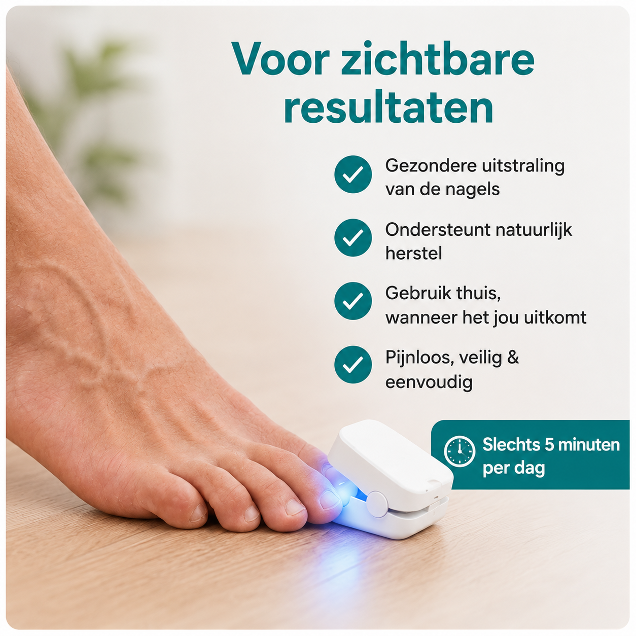 Nailvia™ |  Nagelverzorging door lichttechnologie