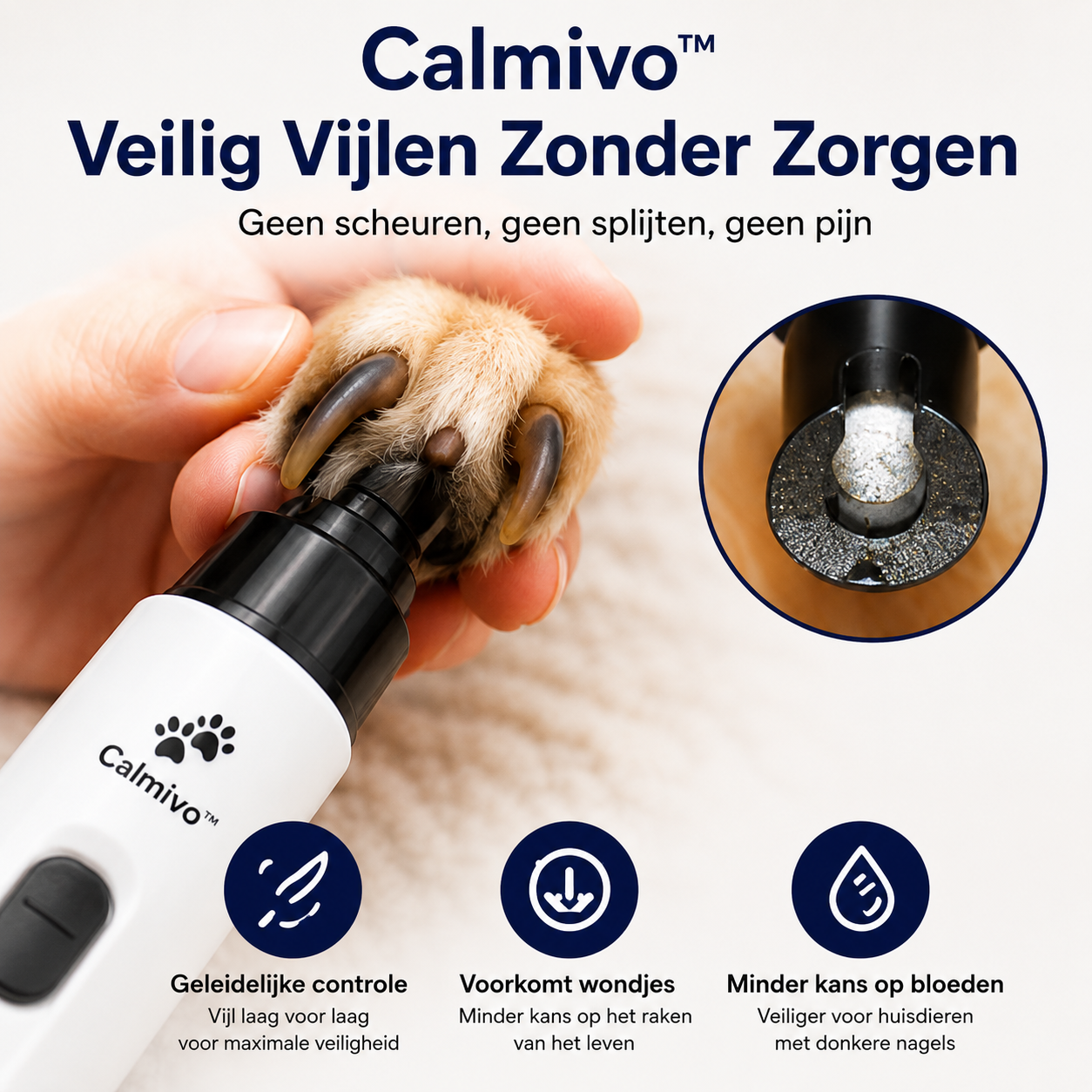 Calmivo™ – De Stressvrije Nagelvijl