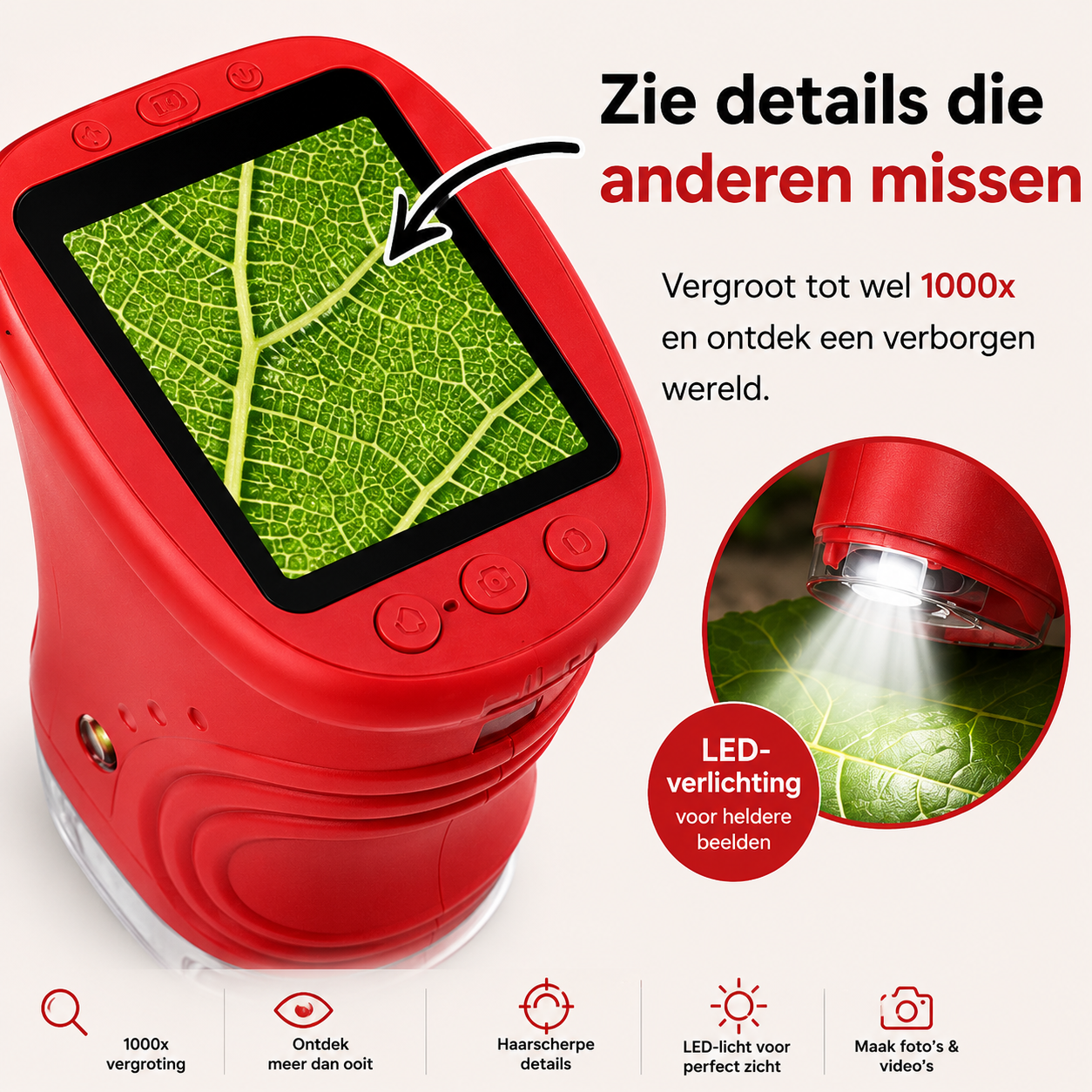 NanoVenture™ - mini Avonturen Microscoop