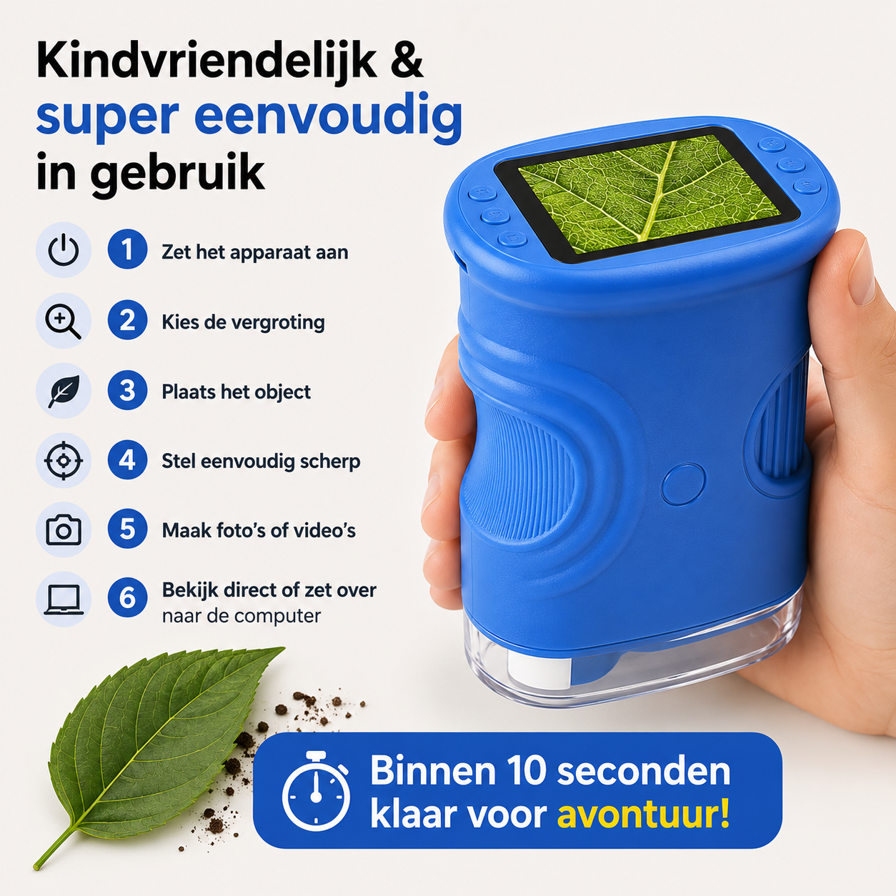 NanoVenture™ - mini Avonturen Microscoop