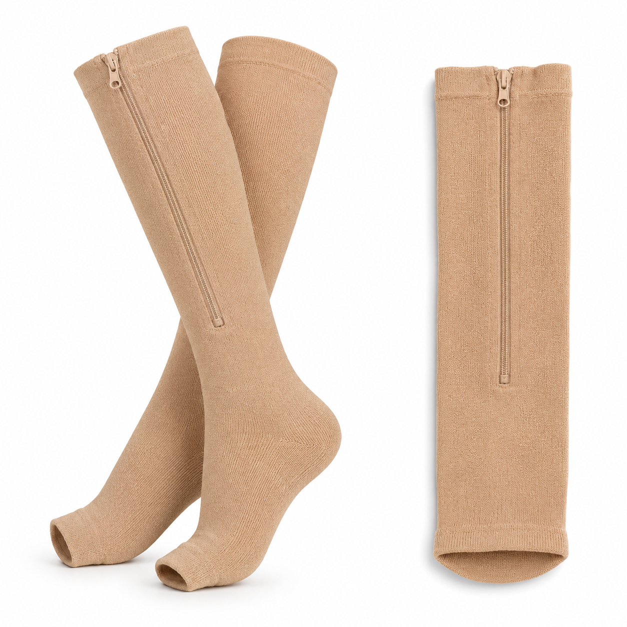 Zippressa™ Compressiekousen met Rits