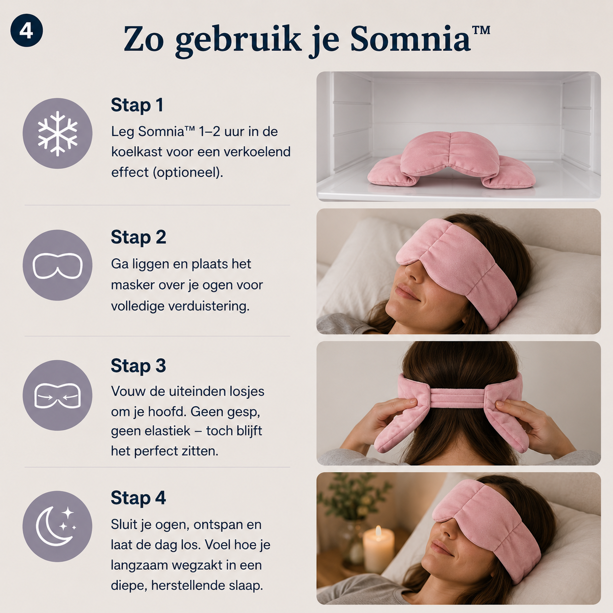 Somnia™ — Het Verzwaarde Slaapmasker