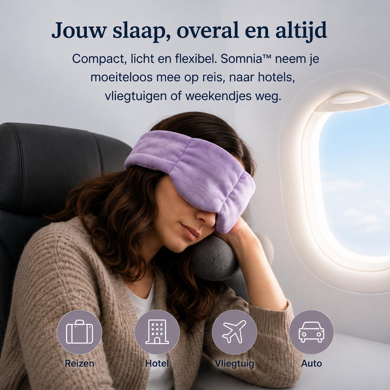 Somnia™ — Het Verzwaarde Slaapmasker