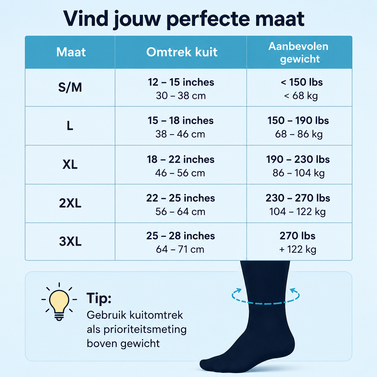 Circulax™ – Compressiesokken Voor Pijnverlichting