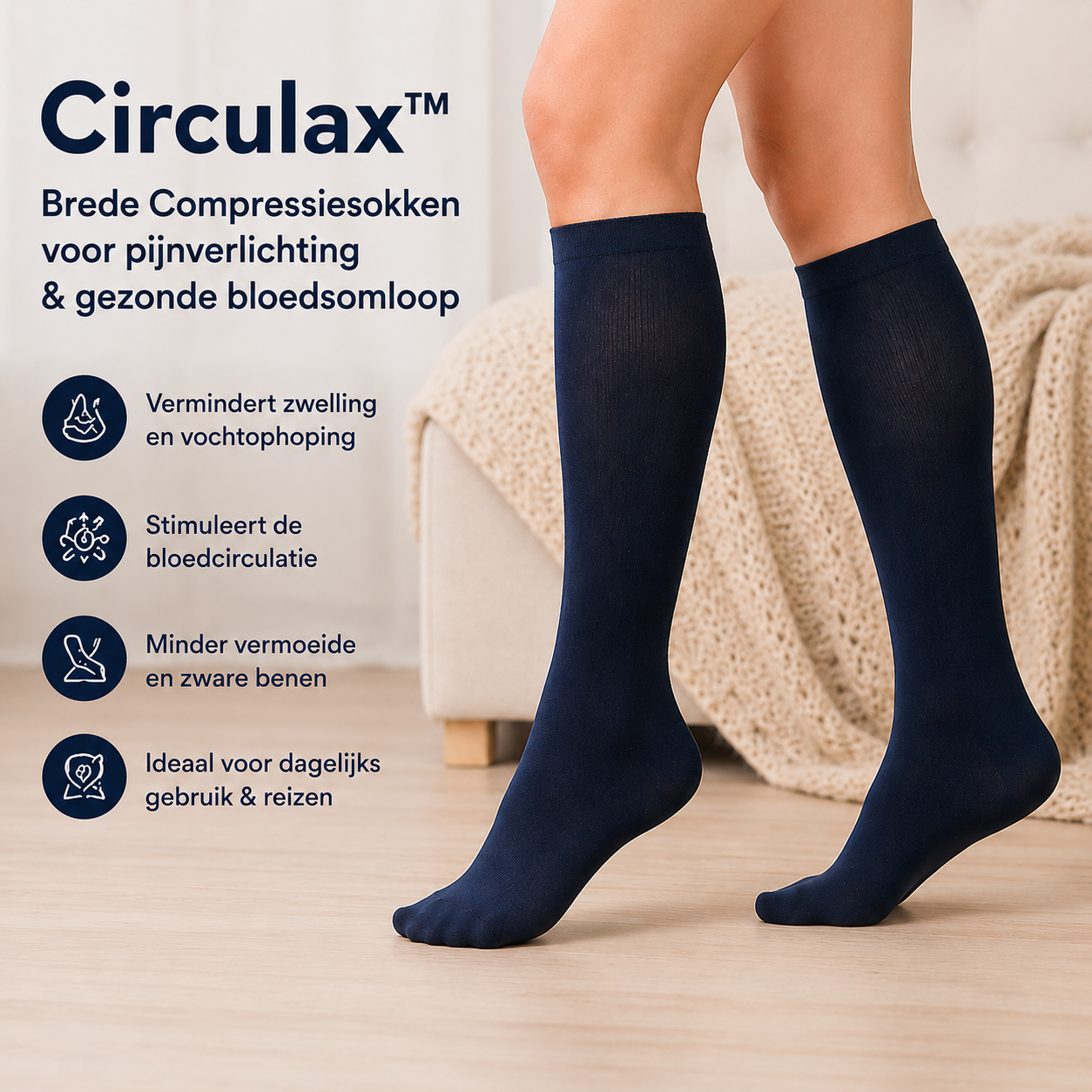 Circulax™ – Compressiesokken Voor Pijnverlichting