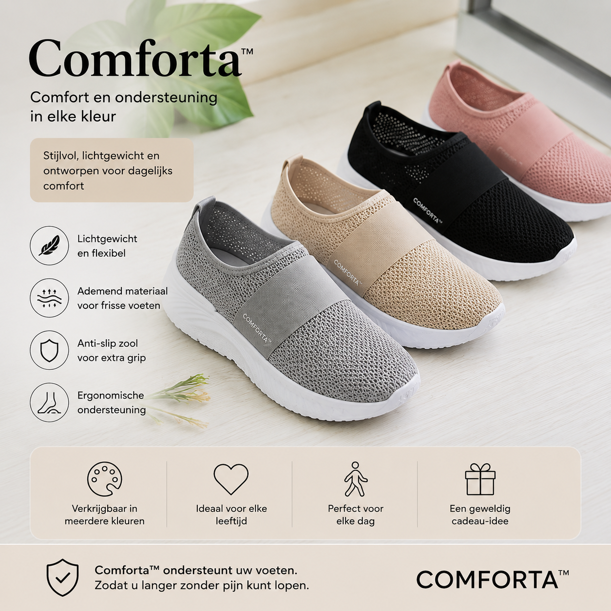 Comforta™ | Orthopedische Casual damesschoenen