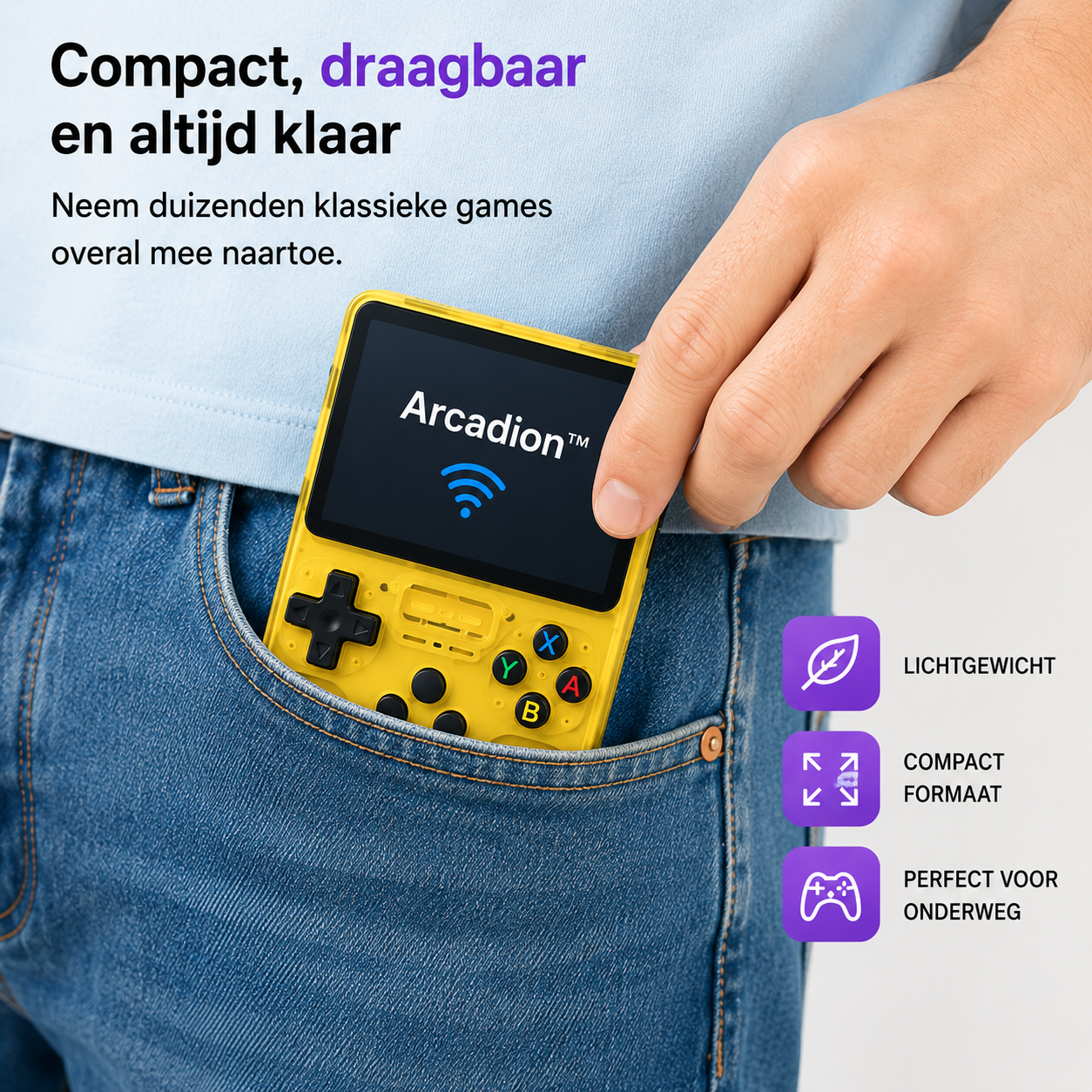 Arcadion™ - 15.000 Spellen HandConsole