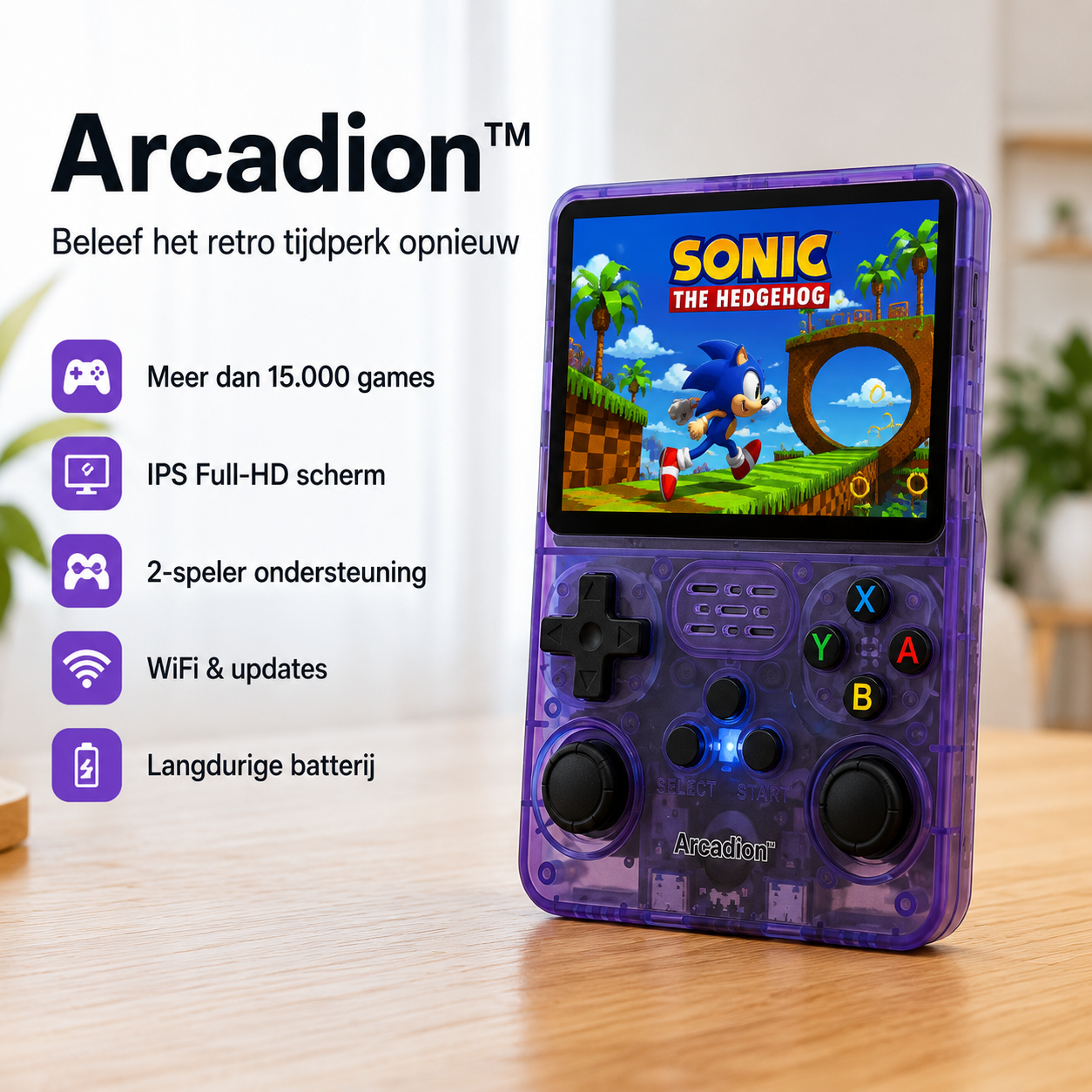 Arcadion™ - 15.000 Spellen HandConsole