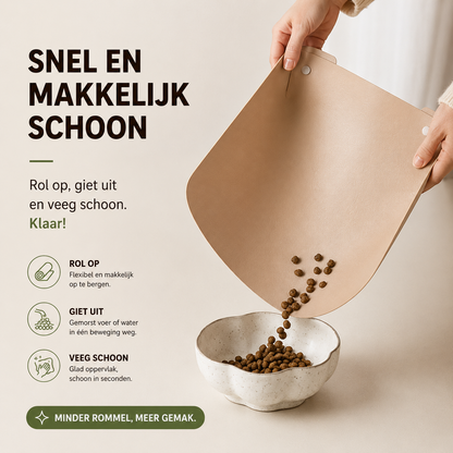 PawShield™ - Leren Voer Placemat