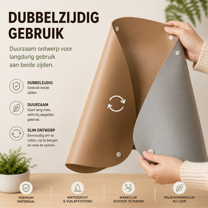 PawShield™ - Leren Voer Placemat