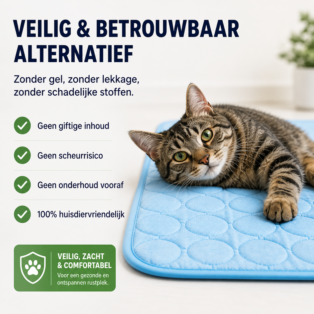 Coolivo™ – Zelfkoelende Verkoelingsmat