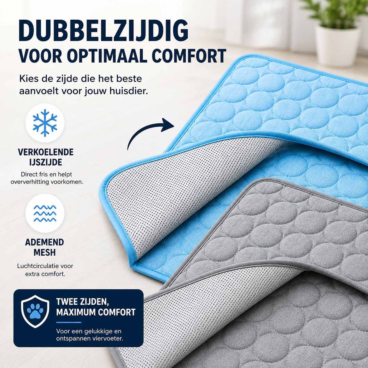 Coolivo™ – Zelfkoelende Verkoelingsmat