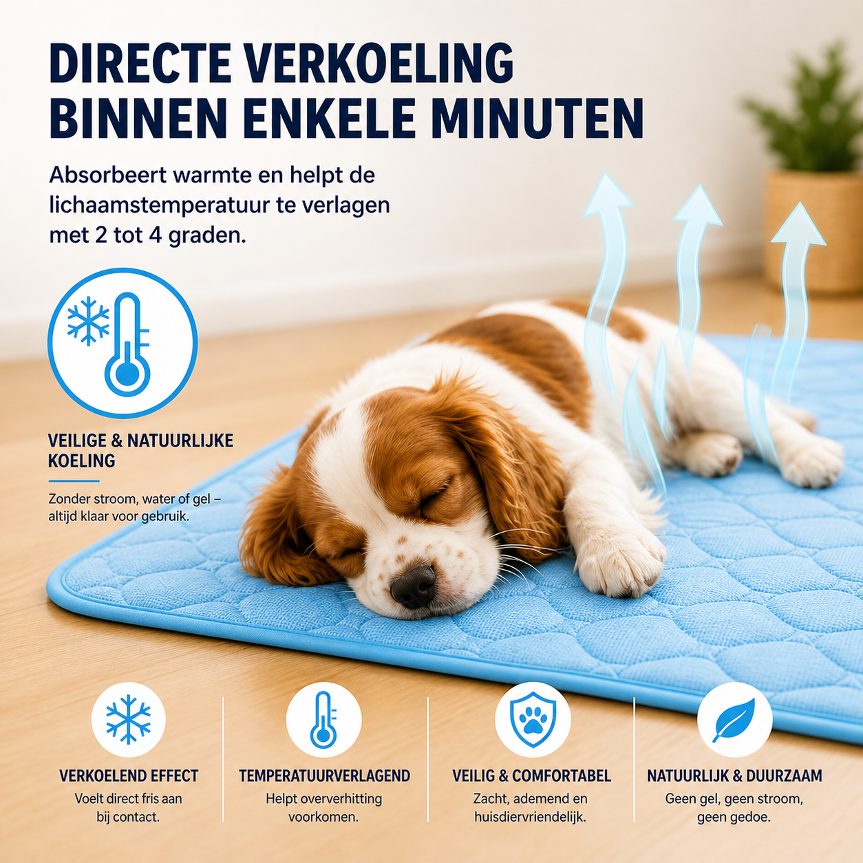 Coolivo™ – Zelfkoelende Verkoelingsmat