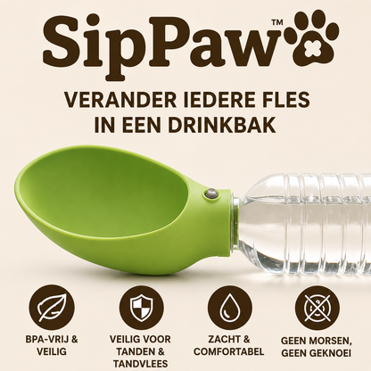 SipPaw™ | Sillicone Portable Drinkbak