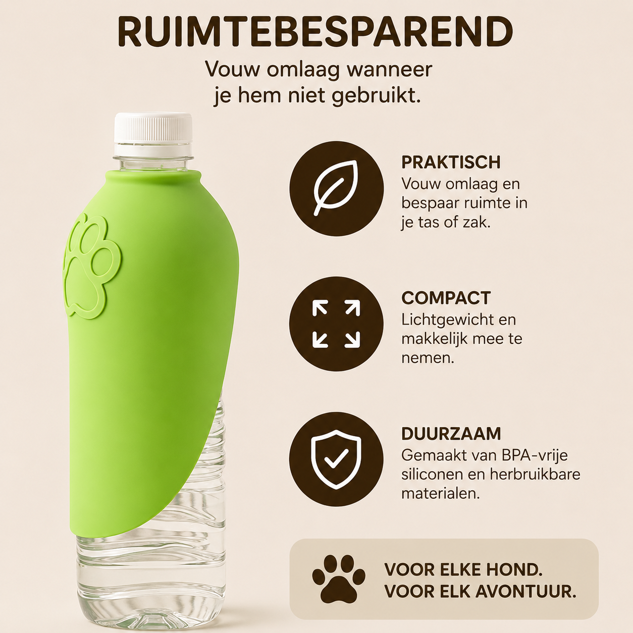 SipPaw™ | Sillicone Portable Drinkbak