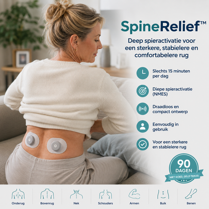 SpineRelief™ | Rugmassage en correctie apparaat