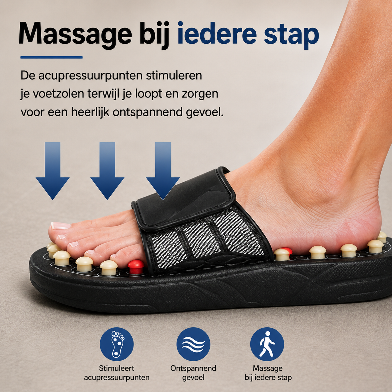 SoleRelax™ | Acupressuur Therapie Slippers