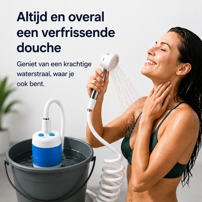 HydroNomad™ – Oplaadbare Draagbare Douche