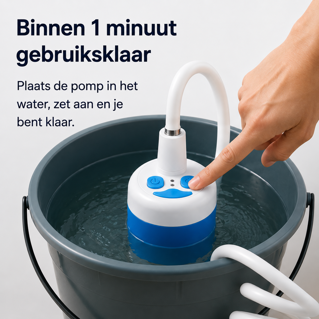 HydroNomad™ – Oplaadbare Draagbare Douche