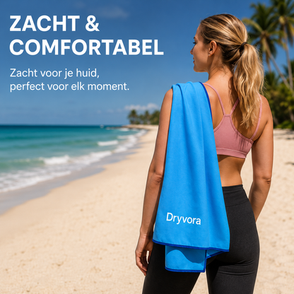 Dryvora™ | Compacte Microvezel Sneldrooghanddoek
