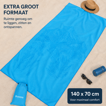 Dryvora™ | Compacte Microvezel Sneldrooghanddoek