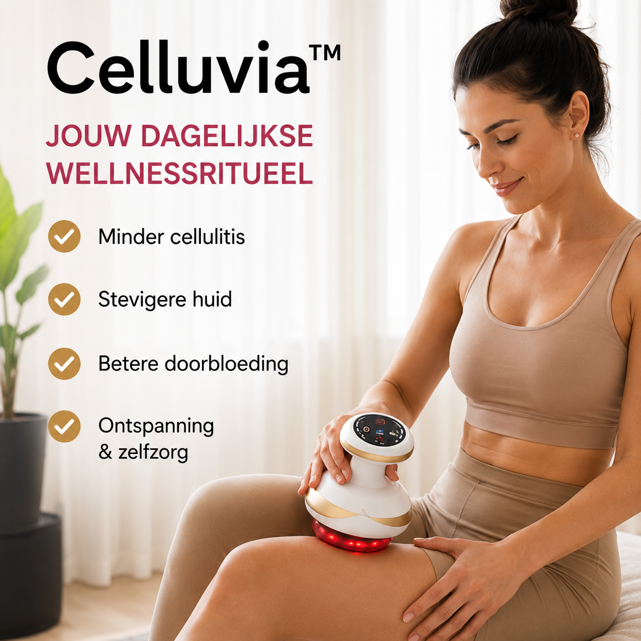 Celluvia™ - Cellulit massageapparat