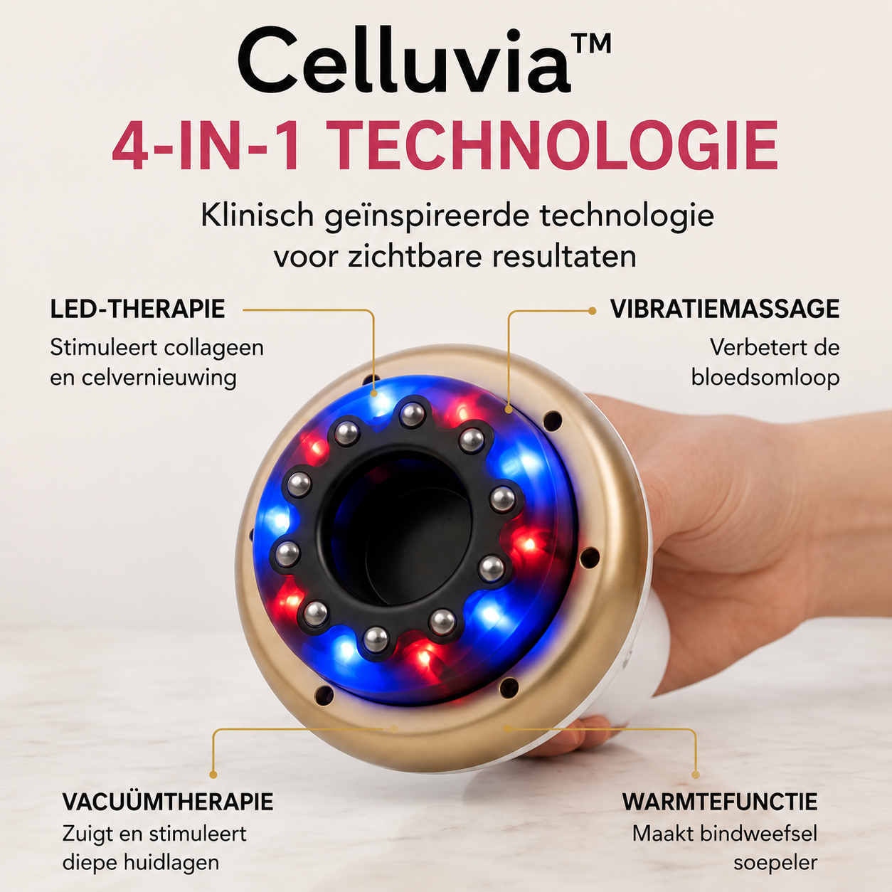 Celluvia™ - Cellulit massageapparat