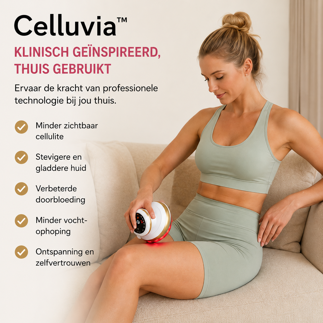 Celluvia™ - Cellulit massageapparat