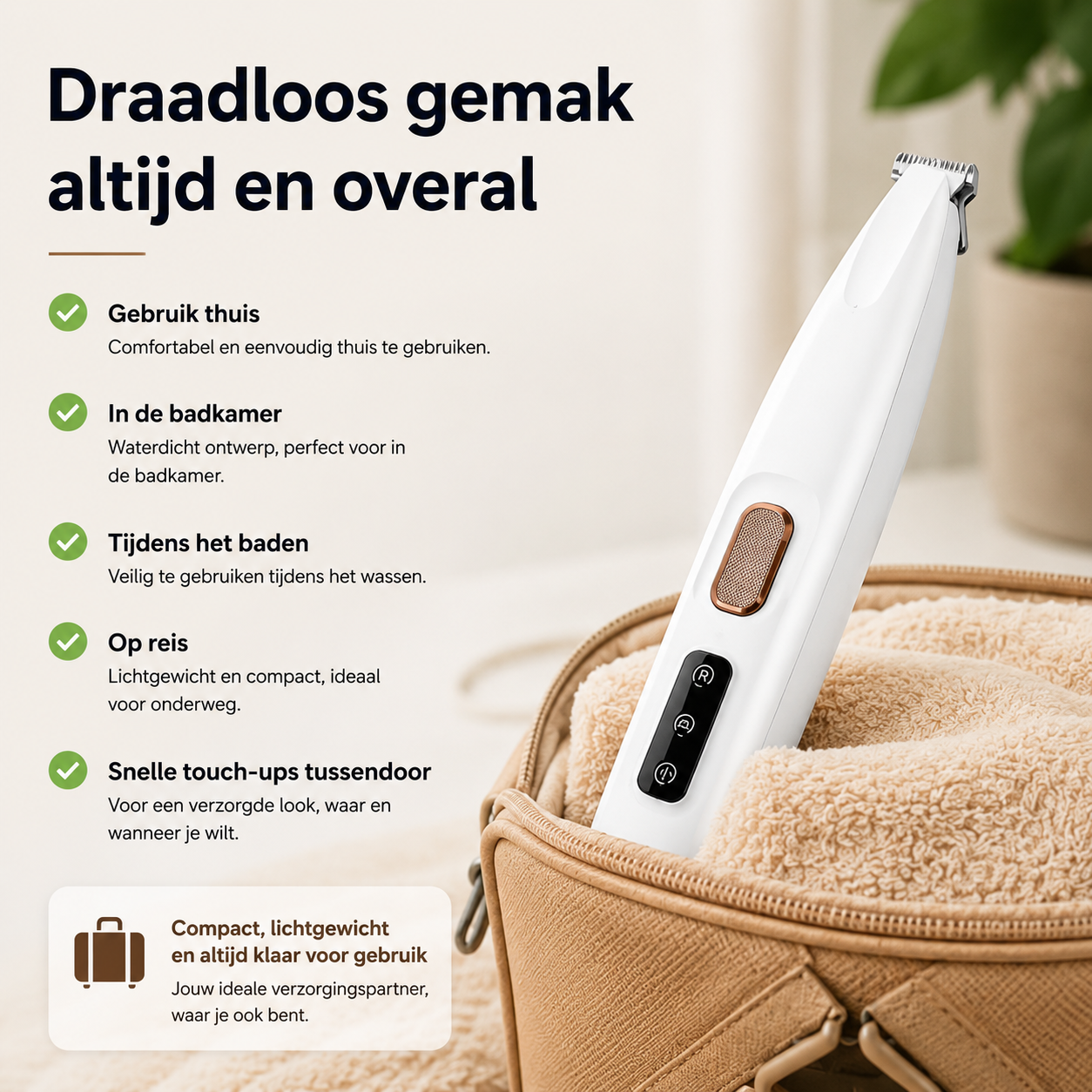 Veltriq™ — De stille Huisdiertrimmer