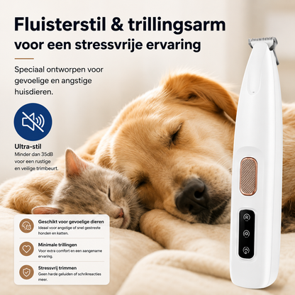 Veltriq™ — De stille Huisdiertrimmer