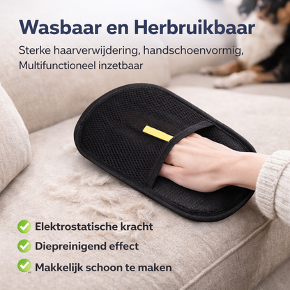 Furvex™ - herbruikbare, elektrostatische handschoen