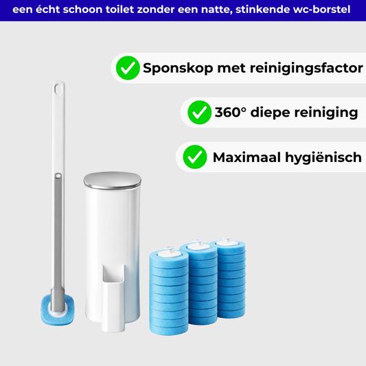 PureSwipe™ – Hygiënische Toiletborstelset
