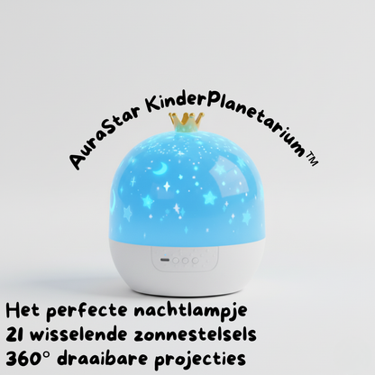 AuraStar KinderPlanetarium™ – 2-in-1 Nachtlampje & Projector