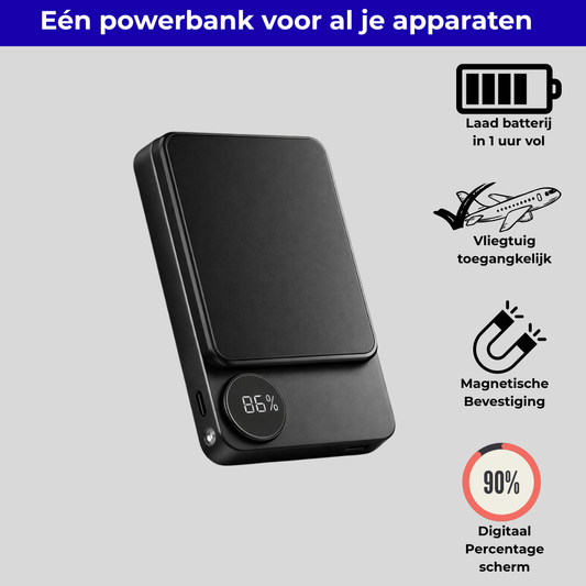PowerMag Pro 20K™ - magnetische draadloze powerbank