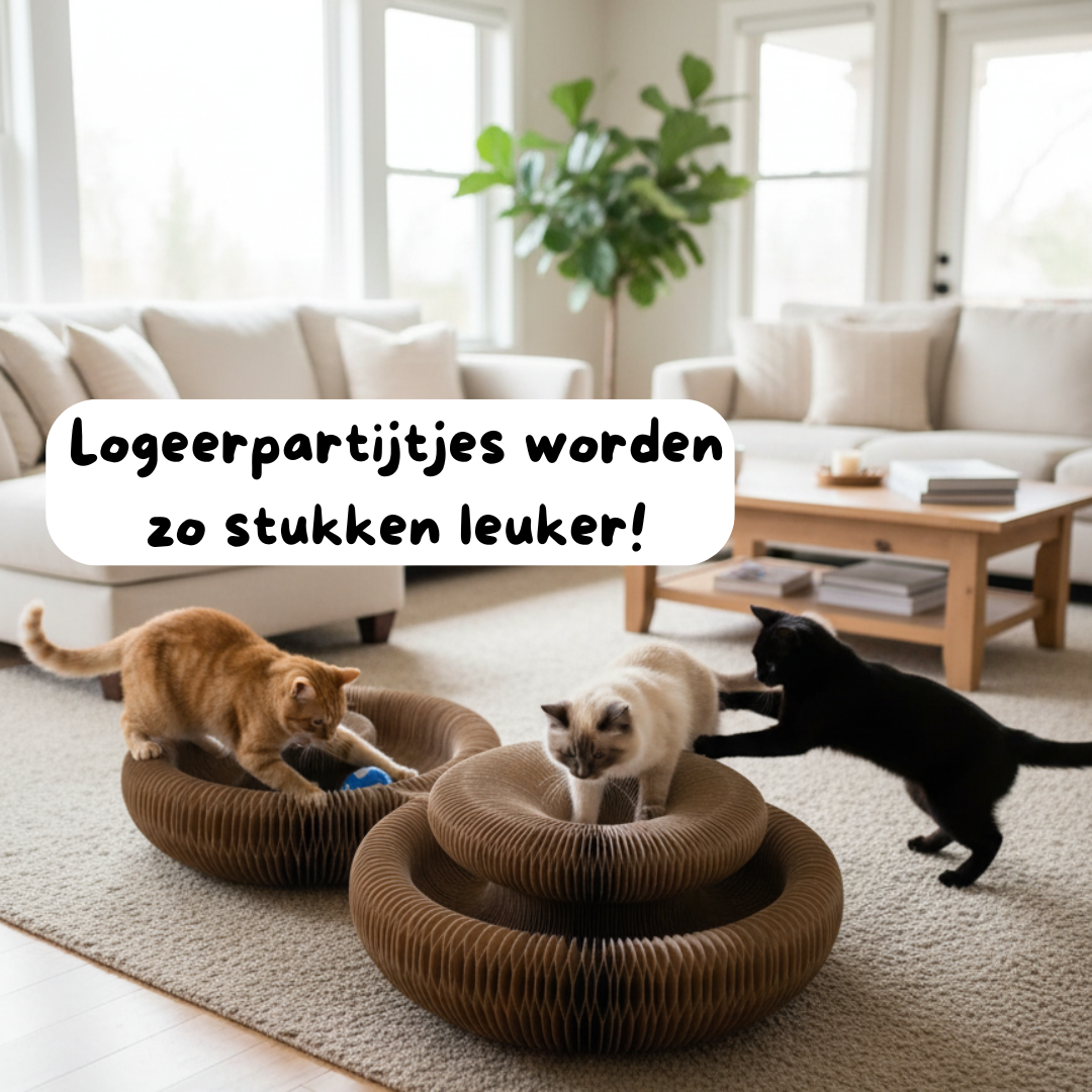 PawLuxe Spiral™ – Luxe Speelplezier Voor Katten.