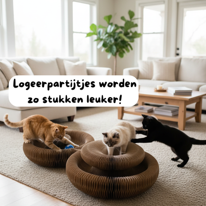 PawLuxe Spiral™ – Luxe Speelplezier Voor Katten.
