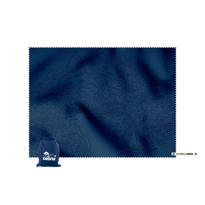 Dryvora™ | Compacte Microvezel Sneldrooghanddoek