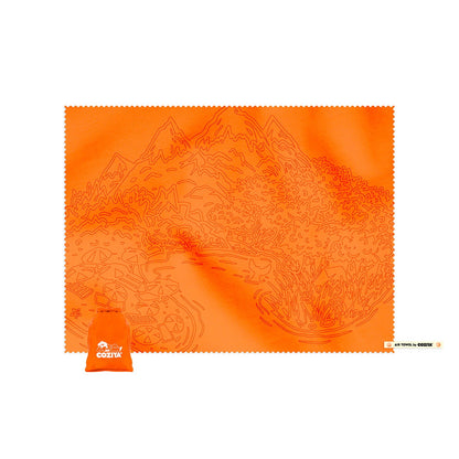 Dryvora™ | Compacte Microvezel Sneldrooghanddoek